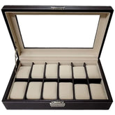 12 Slot Watch Storage Box – Elegant Leather Case for Watch Collection